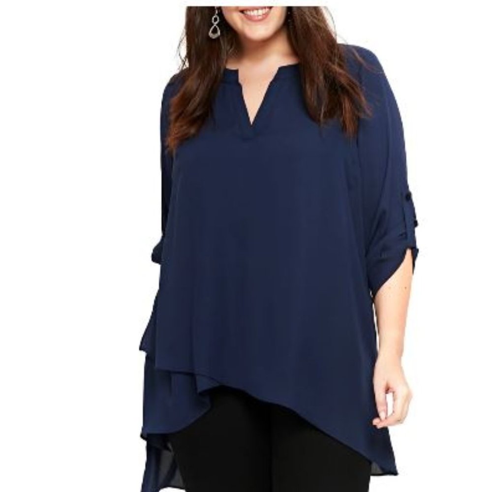 Evans  Asymmetrical Shirt - size 16